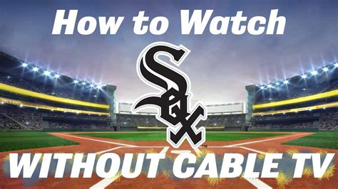 how to watch today's white sox game